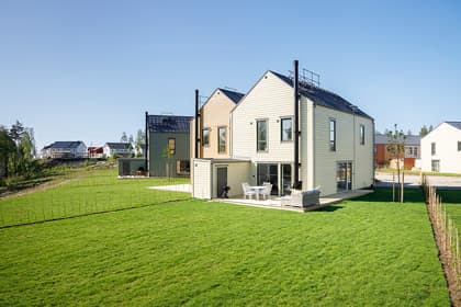 Bild av trädgården