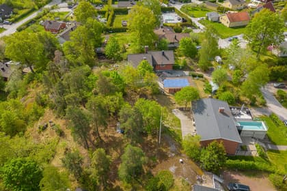 Bild av trädgården