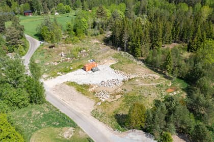 Bild av trädgården