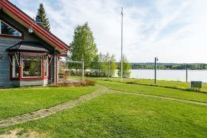 Bild av trädgården