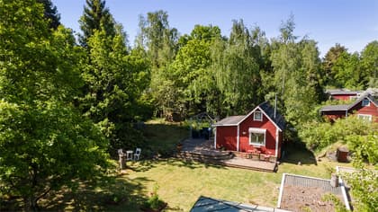 Bild av trädgården