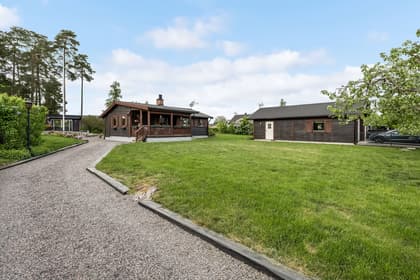 Bild av trädgården