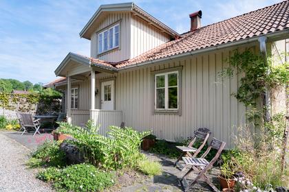 Bild av trädgården