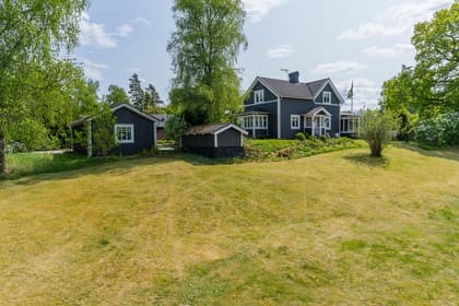 Bild av trädgården