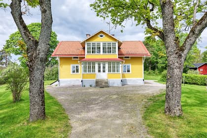 Bild av trädgården