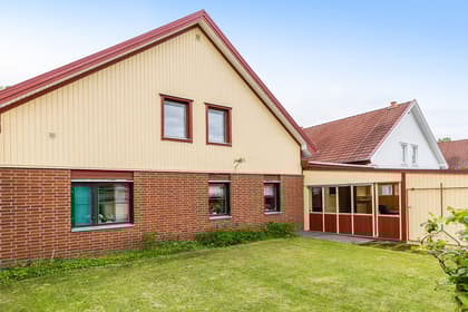 Bild av trädgården