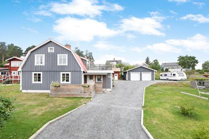 Bild av trädgården