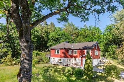 Bild av trädgården