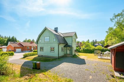 Bild av trädgården