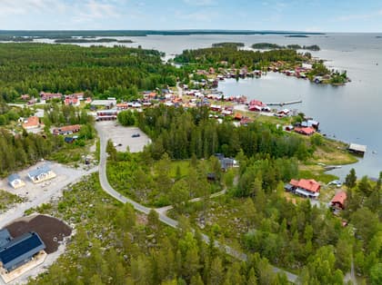 Bild av trädgården