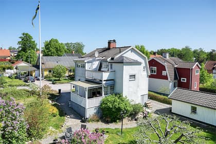 Bild av trädgården