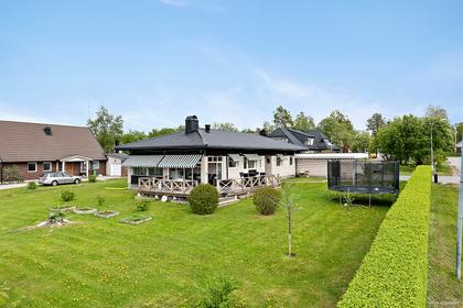 Bild av trädgården