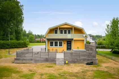 Bild av trädgården
