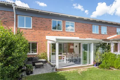 Bild av trädgården