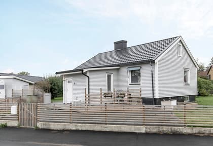 Bild av trädgården