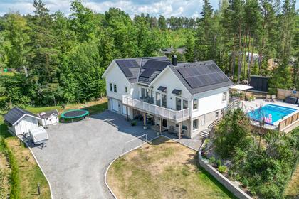 Bild av trädgården
