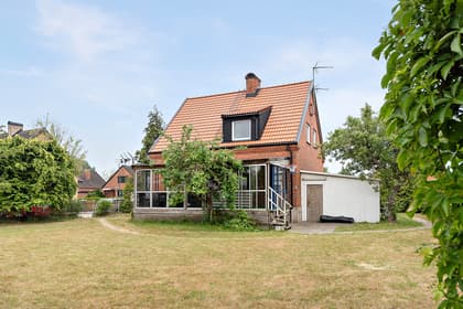 Bild av trädgården