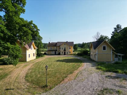 Bild av trädgården