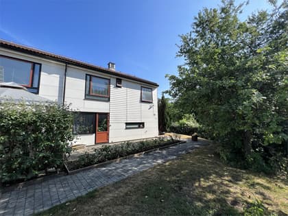 Bild av trädgården