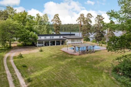 Bild av trädgården