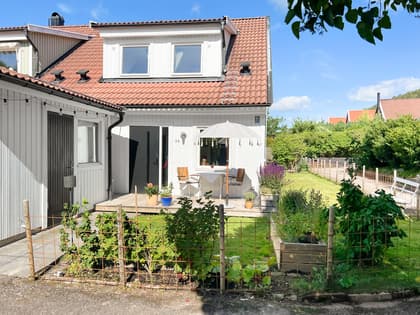 Bild av trädgården