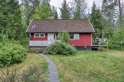 Bild av trädgården