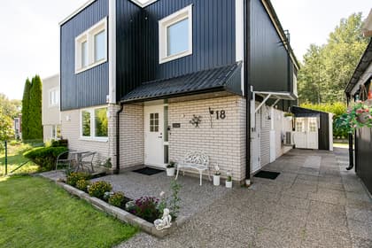 Bild av trädgården