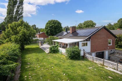 Bild av trädgården