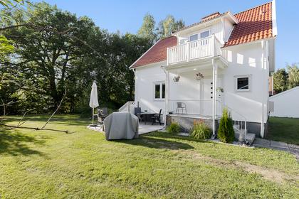 Bild av trädgården