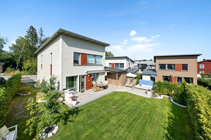 Bild av trädgården