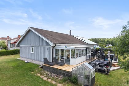 Bild av trädgården