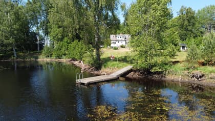 Bild av trädgården