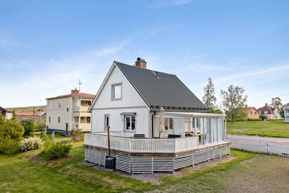 Bild av trädgården