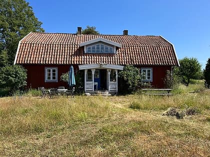 Bild av trädgården