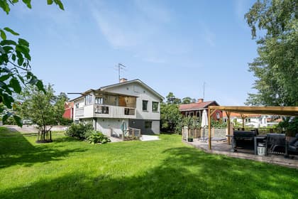 Bild av trädgården