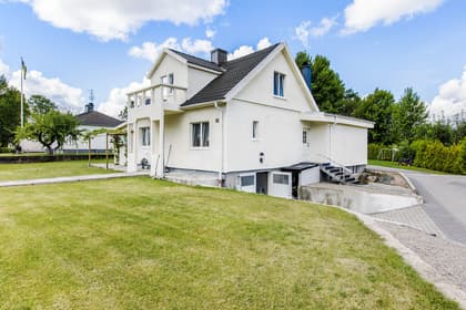 Bild av trädgården