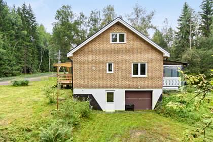 Bild av trädgården