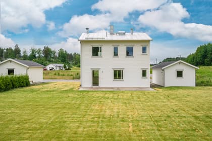 Bild av trädgården