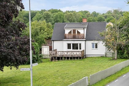 Bild av trädgården