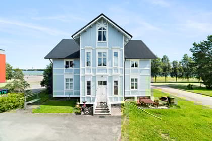 Bild av trädgården