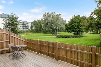 Bild av trädgården