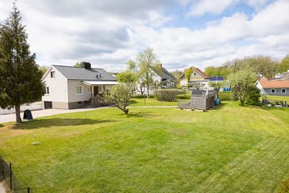 Bild av trädgården