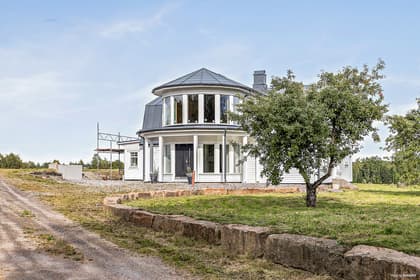 Bild av trädgården