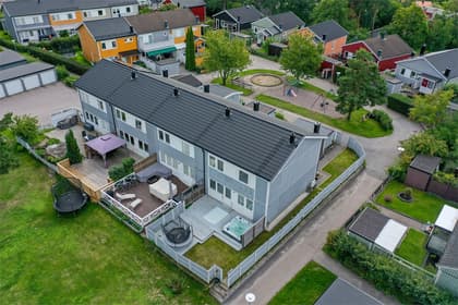 Bild av trädgården