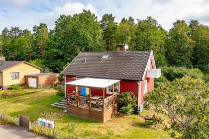 Bild av trädgården