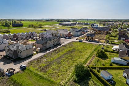 Bild av trädgården