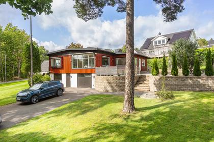 Bild av trädgården