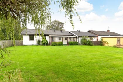 Bild av trädgården