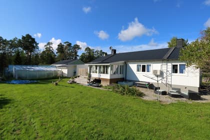 Bild av trädgården