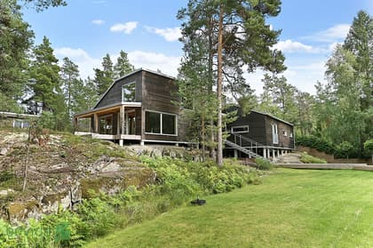 Bild av trädgården